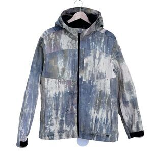 VRST Men’s Large Tie Dye Rain Jacket Multi Tie Dye Sz M